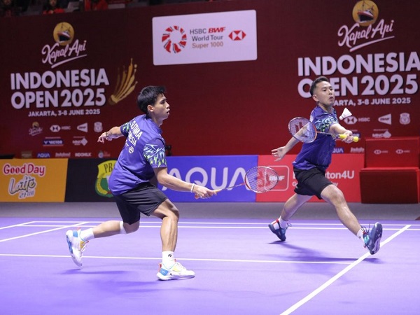 Hendra Setiawan persiapkan Sabar/Reza untuk tampil maksimal di semifinal Indonesia Open 2025.