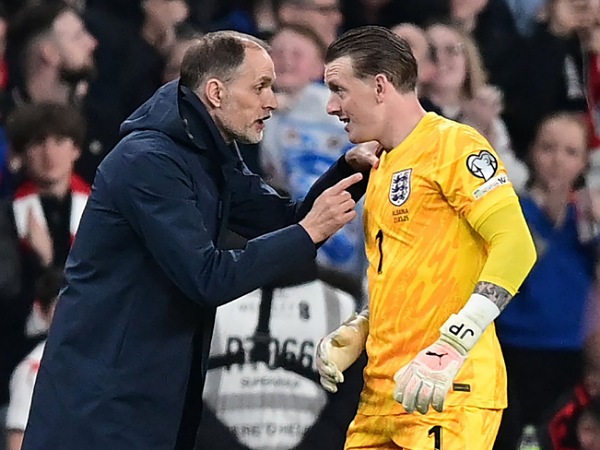 Thomas Tuchel dan Jordan Pickford