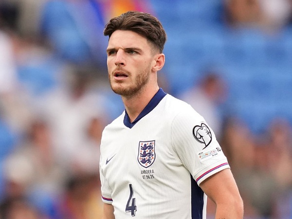 Thomas Tuchel memasukkan Declan Rice dari bangku cadangan di laga Inggris melawan Andorra