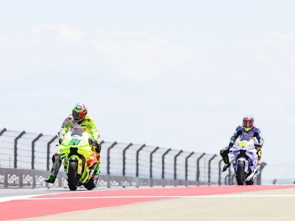 Franco Morbidelli tak puas dengan performanya di Aragon.