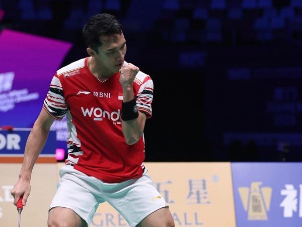Jonatan Christie tak masalah berbagi ilmu kepada pada juniornya.