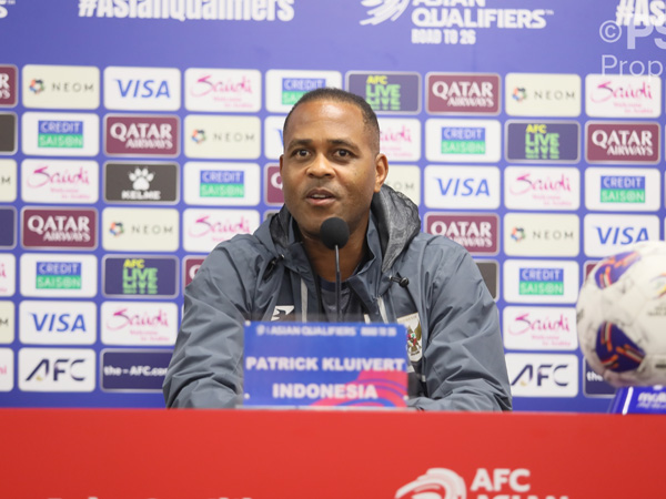 Pelatih timnas Indonesia, Patrick Kluivert