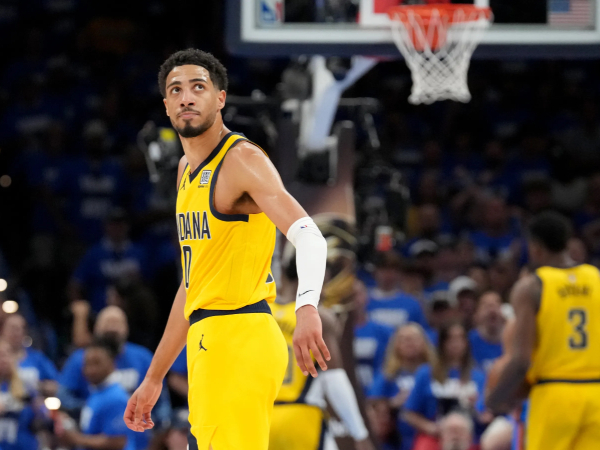 Indiana Pacers belum menghasilkan pencetak 20 poin dalam seri ini dan hanya memimpin kurang dari dua menit total. (Foto: AP)