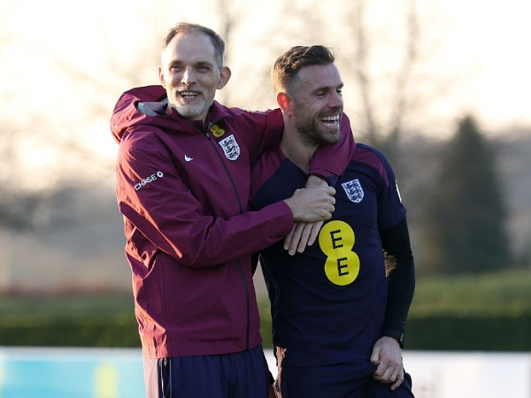 Thomas Tuchel dan Jordan Henderson