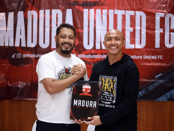 Aditya Harlan dipastikan tetap berseragam Madura United pada musim depan