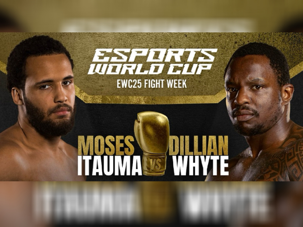 Moses Itauma (kiri) dan Dillian Whyte. (Foto: Fight TV)