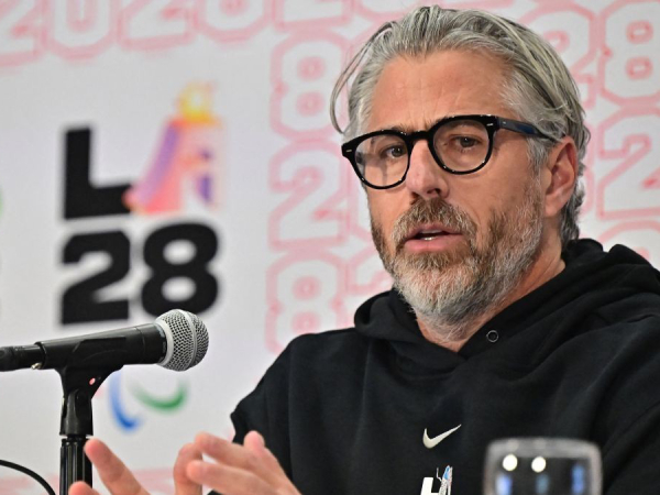 Ketua LA28 Casey Wasserman menekankan kemajuan signifikan dalam hal sponsorship dan perencanaan untuk Olimpiade 2028. (Foto: AP)