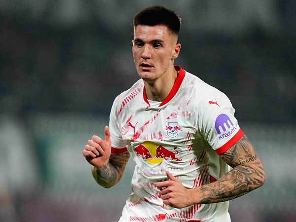 Striker RB Leipzig, Benjamin Sesko, sudah lama diincar oleh Arsenal