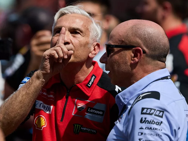 Marc Marquez puji keberanian Davide Tardozzi.