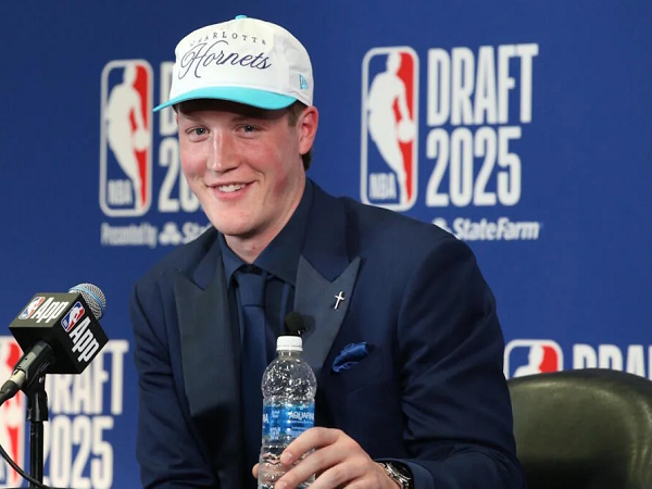 Charlotte Hornets merasa beruntung bisa mendapatkan Kon Knueppel.
