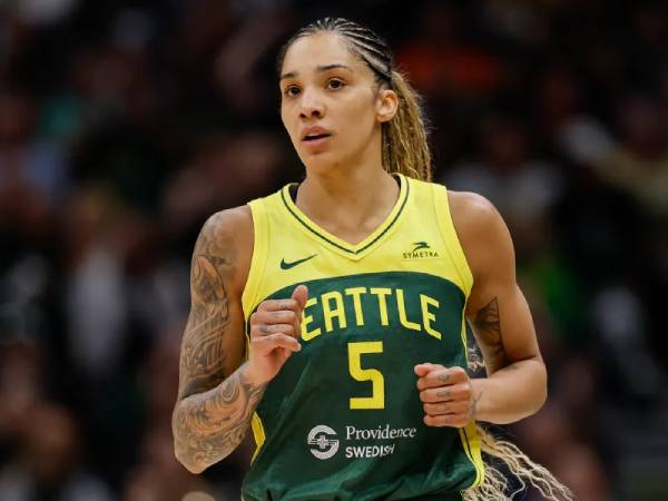 Kini menjadi pemain dengan bayaran tertinggi di Seattle Storm, Gabby Williams merasa dihargai dan menemukan pusat dirinya. (Foto: AP)