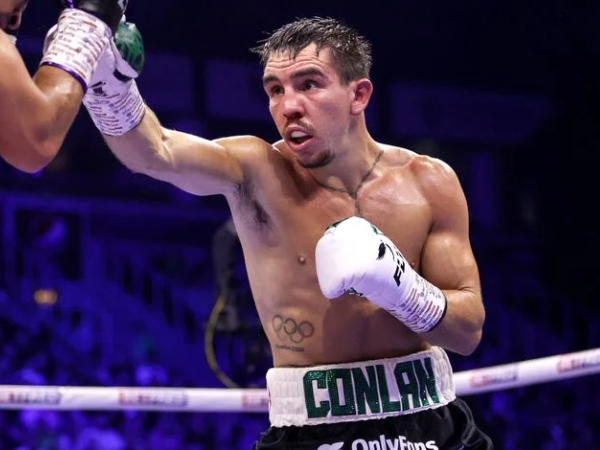Michael Conlan terakhir kali naik ring pada 7 Maret saat mengalahkan Asad Asif Khan lewat kemenangan angka dalam delapan ronde. (Foto: Fight TV)
