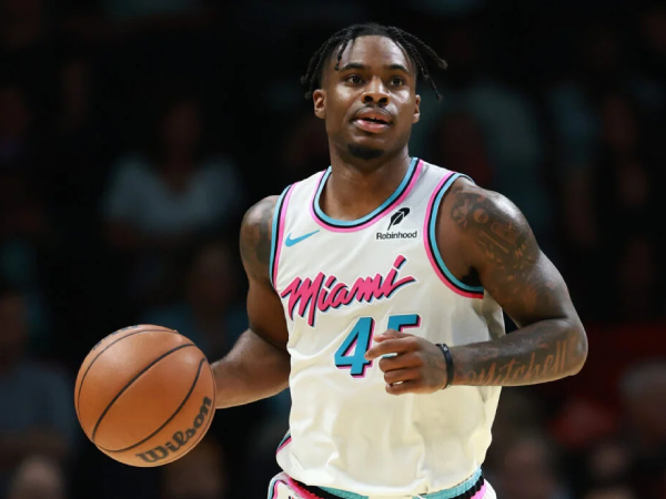 Dalam 30 pertandingan bersama Heat, Davion Mitchell rata-rata mencetak 10,7 poin dan menjadi starter dalam 15 pertandingan musim lalu. (Foto: AP)