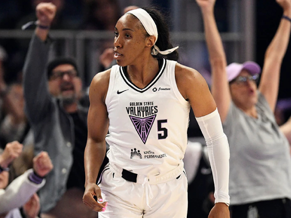 Kayla Thornton dari Golden State Valkyries. (Foto: AP)