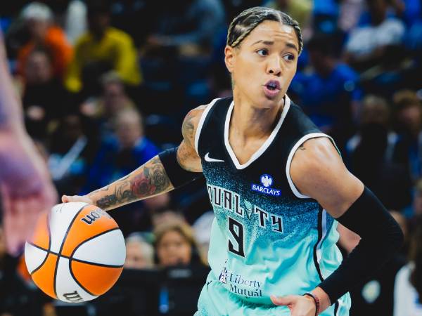 Natasha Cloud dari New York Liberty. (Foto: AP)