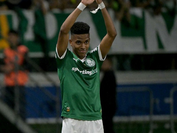 Estevao Willian memainkan pertandingan terakhirnya untuk Palmeiras