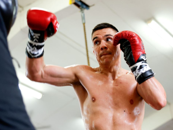 Dalam kamp latihan, Tim Tszyu mendatangkan beberapa petinju kidal bertubuh tinggi untuk meniru tantangan unik Fundora. (Foto: Fight TV)