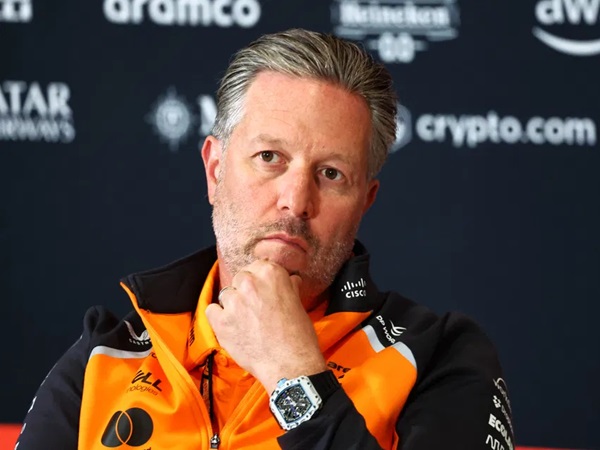 Zak Brown Anggap Ferrari sebagai Pesaing Utama McLaren
