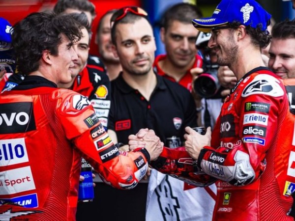 Marc Marquez dan Francesco Bagnaia