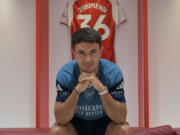Gelandang anyar Arsenal, Martin Zubimendi