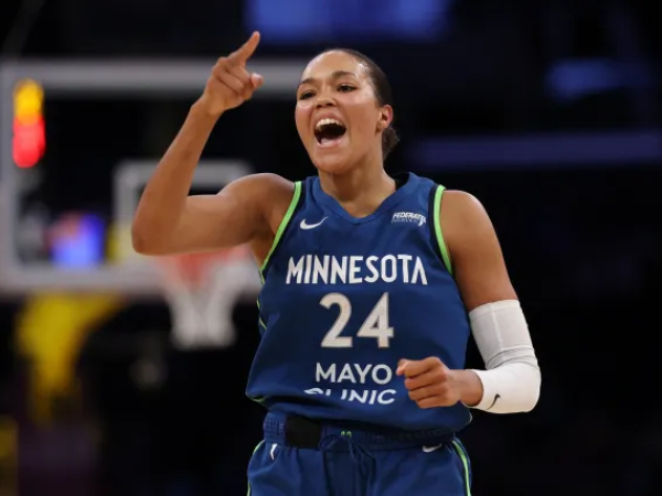 Napheesa Collier dari Minnesota Lynx. (Foto: AP)