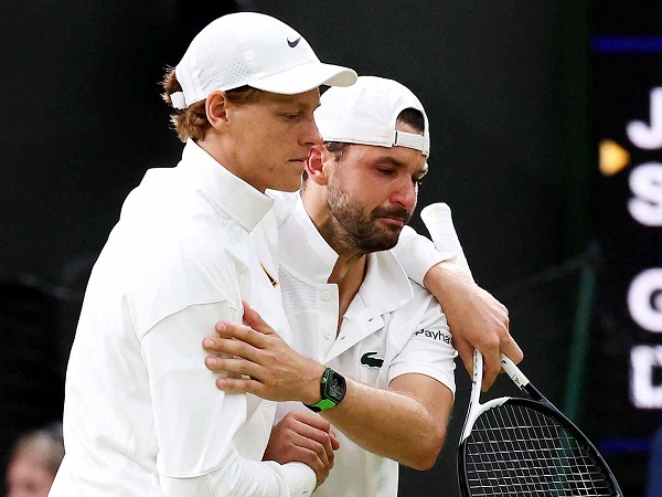 Hasil Wimbledon: Grigor Dimitrov Mundur, Jannik Sinner Maju Ke Perempatfinal
