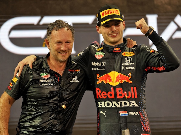 Max Verstappen, Christian Horner