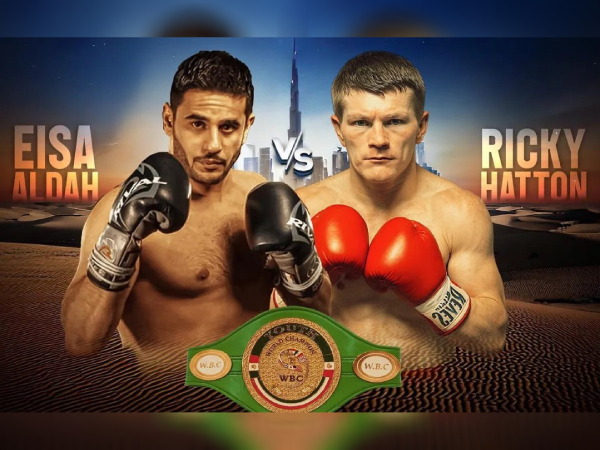 Ricky Hatton (kanan) dan Eisa Al Dah. (Foto: Fight TV)