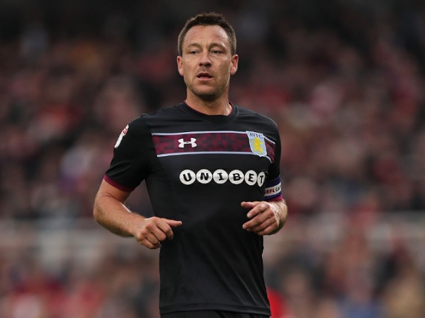 John Terry bergabung dengan Aston Villa setelah meninggalkan Chelsea