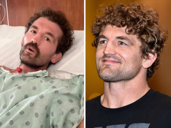 Ben Askren mengungkapkan dirinya kehilangan 50 pound dalam 45 hari, turun menjadi 147 pound — berat yang belum pernah ia capai sejak remaja. (Foto: Fight TV)