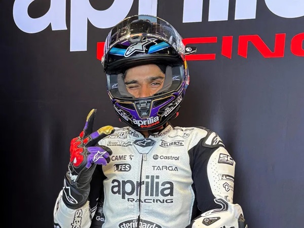 Marco Bezzecchi Senang Lihat Martin Jajal Motor RS-GP 25