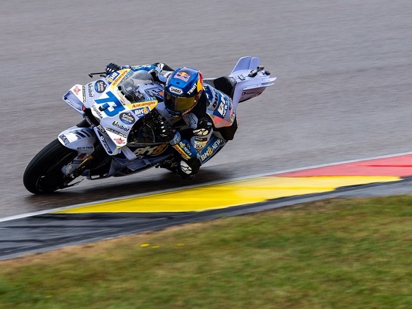 Hasil Sprint Race GP Jerman sudah cukup buat Alex Marquez puas.
