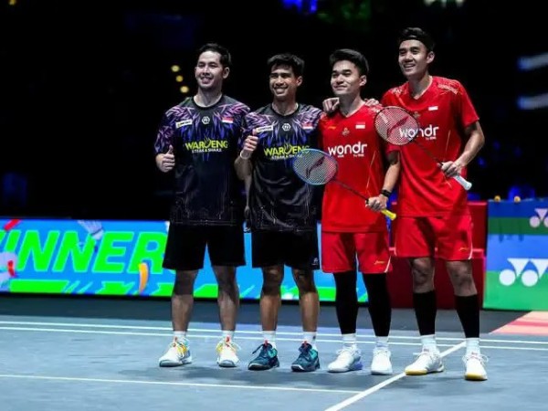 Empat Ganda Putra Indonesia di Peringkat 10 Besar Dunia