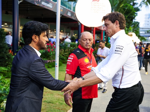 Mohammed Ben Sulayem , Toto Wolff, Mercedes