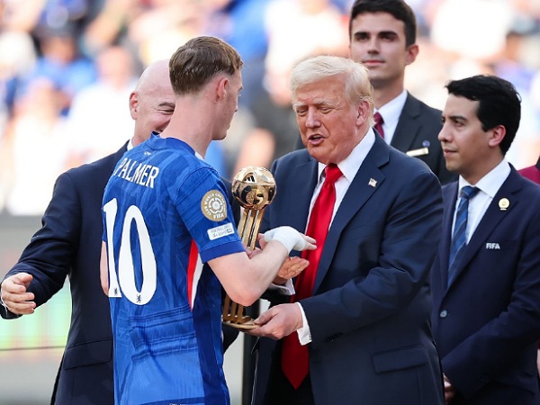 Cole Palmer dan Presiden Amerika Serikat, Donald Trump