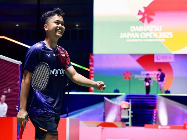 Japan Open 2025: Anthony Ginting Adaptasi Tokyo Metropolitan Gymnasium