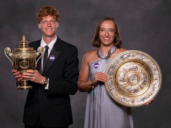 Kampiun Di Wimbledon, Ini Pesan Iga Swiatek Kepada Jannik Sinner