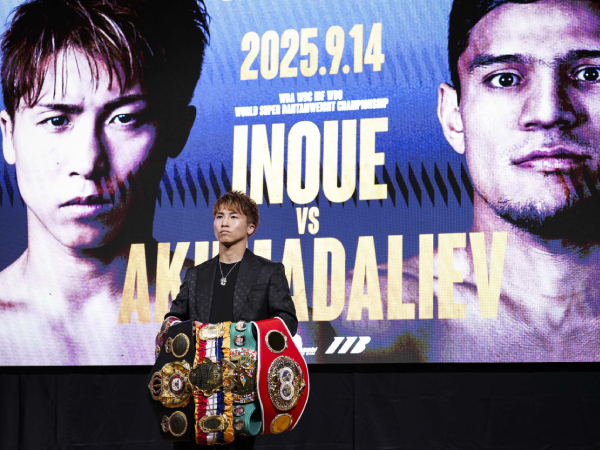 Ini merupakan pertarungan ketiga Naoya Inoue pada 2025 dan pertahanan gelar kelimanya sejak menjadi juara sejati. (Foto: Fight TV)