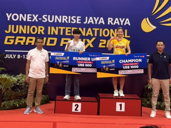 Pulih Dari Cedera, Xiao Ting Su Runner-up Jaya Raya Junior International Grand Prix 2025