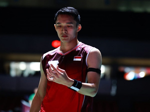 Jonatan Christie akui tampil buruk kala jumpa Kenta Nishimoto.