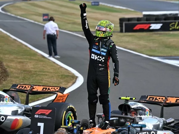Lando Norris Emosional Usai Menangkan GP Inggris