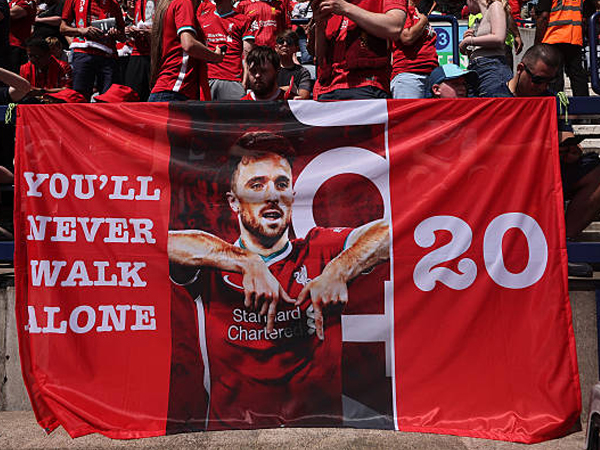 Liverpool Pertimbangkan Berbagai Cara Hormati Diogo Jota