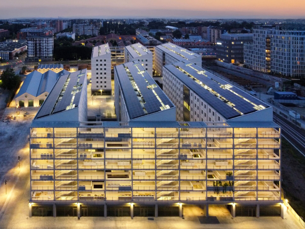 Desa Olimpiade Scalo Romana memiliki total 1.700 tempat tidur — 300 lebih banyak dari rencana awal — siap menyambut mahasiswa untuk tahun akademik 2026/27. (Foto: AFP)