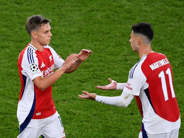 Leandro Trossard dan Gabriel Martinelli dilirik Bayern Munich