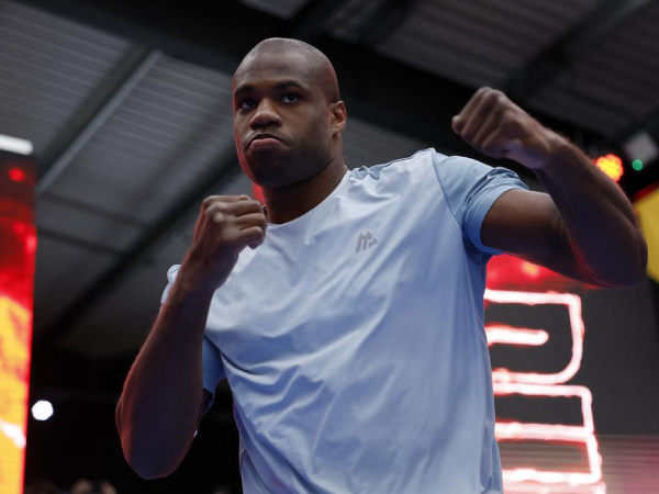 Daniel Dubois yakin dia bisa mengulang penampilan eksplosif versus Anthony Joshua yang dihentikannya dalam lima ronde pada September lalu — juga di Wembley. (Foto: Fight TV)