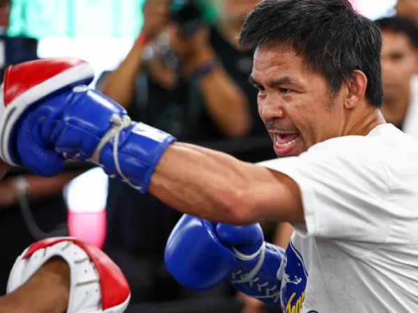 Manny Pacquiao kembali berlatih di Wild Card Boxing di bawah pelatih lama Freddie Roach. (Foto: Fight TV)