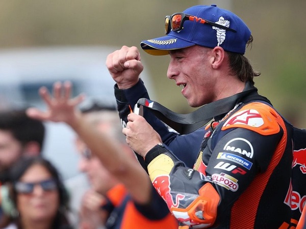 Pedro Acosta sumringah bisa buntuti Marc Marquez di Sprint Race GP Ceko.