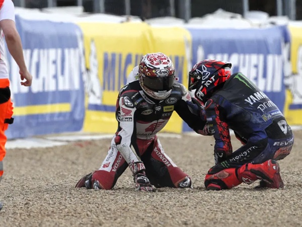 Takaaki Nakagami Dipastikan Absen Usai Ditabrak Augusto Ferandez