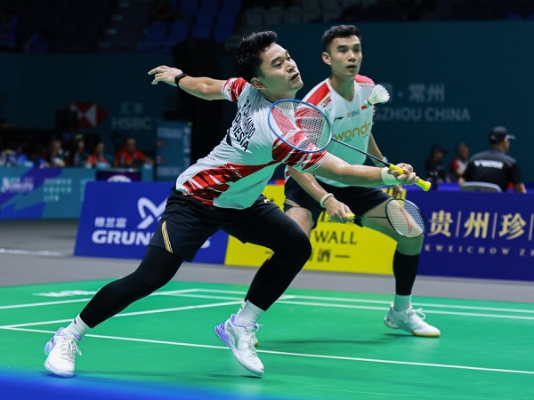 Leo/Bagas sumringah bisa amankan tiket menuju 16 besar China Open 2025.