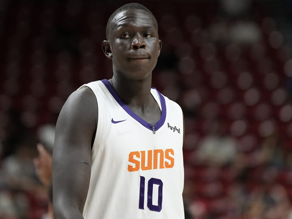 Khaman Maluach tampak belum bisa unjuk gigi di NBA Summer League 2025.
